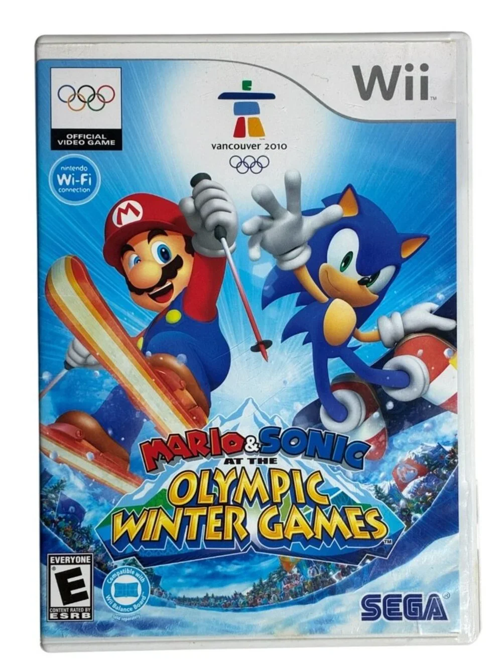 Mario & Sonic London 2012 Olympic Games & Winter Games Wii CIB Complete Tested